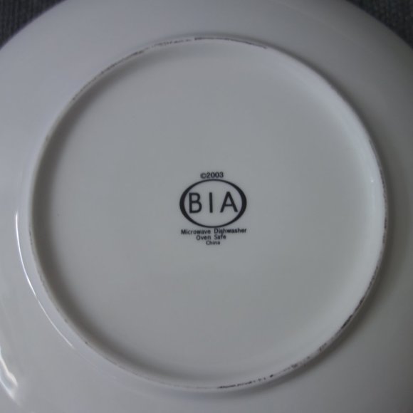 Set of Three(3) BIA Microwave Dishwasher Oven Safe Camembert Ceramic Plates - Picture 4 of 6